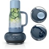 Ninja BlendBOSS Personal Blender, 26oz Tumbler, 1200PW, Purple, DB351PR | 1200-peak-watt BlendBOSS crushes ice to snow. 26-oz leakproof tumbler, chug spout & detachable straw. Dishwasher safe.(Cyberspace)