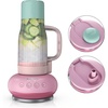 Ninja BlendBOSS Personal Blender, 26oz Tumbler, 1200PW, Purple, DB351PR | 1200-peak-watt BlendBOSS crushes ice to snow. 26-oz leakproof tumbler, chug spout & detachable straw. Dishwasher safe.(Pink Peppercorn)
