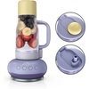 Ninja BlendBOSS Personal Blender, 26oz Tumbler, 1200PW, Purple, DB351PR | 1200-peak-watt BlendBOSS crushes ice to snow. 26-oz leakproof tumbler, chug spout & detachable straw. Dishwasher safe.(Lavender Lemonade)
