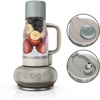 Ninja BlendBOSS Personal Blender, 26oz Tumbler, 1200PW, Purple, DB351PR | 1200-peak-watt BlendBOSS crushes ice to snow. 26-oz leakproof tumbler, chug spout & detachable straw. Dishwasher safe.(Stone Mint)
