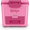 Ninja FrostVault 30qt Cooler with Wheels, Dry Storage, Lakeshore Blue | Ninja FrostVault’s 30-qt capacity holds 48 cans, keeps food cool & dry, and rolls easily on all-terrain wheels(Strawberry Rhubarb)
