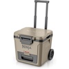 Ninja FrostVault 30qt Cooler with Wheels, Dry Storage, Lakeshore Blue | Ninja FrostVault’s 30-qt capacity holds 48 cans, keeps food cool & dry, and rolls easily on all-terrain wheels(Birch Beige)