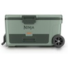 Ninja FrostVault™ 45qt Cooler with Wheels, Dry Storage, Charcoal Gray | Ninja FrostVault’s 45-qt capacity holds 68 cans, keeps food cool & dry, and rolls easily on all-terrain wheels(Spanish Moss)