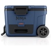 Ninja FrostVault™ 45qt Cooler with Wheels, Dry Storage, Charcoal Gray | Ninja FrostVault’s 45-qt capacity holds 68 cans, keeps food cool & dry, and rolls easily on all-terrain wheels(Lakeshore Blue)