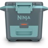 Ninja FrostVault™ 50qt Hard Cooler with Dry Storage Drawer, Spanish Moss | Ninja FrostVault keeps food cool, dry & separate under 40°F for days, with 50-qt capacity holding up to 80 cans(Halocline Green)