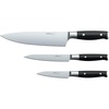 Ninja K32003 Foodi NeverDull System 3-Piece Chef Knife, Utility & Paring Set, Premium, German Stainless Steel, Black