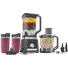Ninja (Refurbished) CO905KS Deluxe Kitchen System, 1600 WP Auto-IQ Base, 88-oz. Picther, 9-cup Deluxe Food Processor, (2) 24-oz. Single-Serve Cups (Renewed)