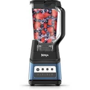 Ninja BN751 Professional Plus DUO Blender, 1400 Peak Watts, 3 Auto-IQ Programs for Smoothies, Frozen Drinks & Nutrient Extractions, 72-oz. Total Crushing Pitcher & (2) 24 oz. To-Go Cups, Black | 1400 peak-watt Total Crushing & Extractor blades. 3 Auto-iQ programs for smoothies. 72-oz pitcher + (2) 24-oz cups.(Pro Plus Blender-Blue)