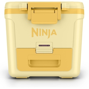 Ninja FrostVault 30qt Cooler with Wheels, Dry Storage, Lakeshore Blue | Ninja FrostVault’s 30-qt capacity holds 48 cans, keeps food cool & dry, and rolls easily on all-terrain wheels(Daffodil Daze)