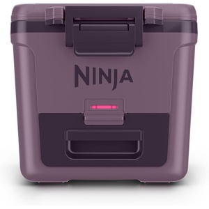 Ninja FrostVault 30qt Cooler with Wheels, Dry Storage, Lakeshore Blue | Ninja FrostVault’s 30-qt capacity holds 48 cans, keeps food cool & dry, and rolls easily on all-terrain wheels(Smokey Mauve)