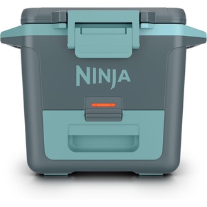 Ninja FrostVault™ 50qt Hard Cooler with Dry Storage Drawer, Spanish Moss | Ninja FrostVault keeps food cool, dry & separate under 40°F for days, with 50-qt capacity holding up to 80 cans(Halocline Green)