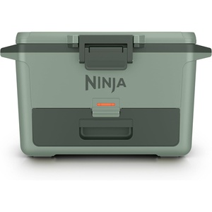 Ninja FrostVault™ 50qt Hard Cooler with Dry Storage Drawer, Spanish Moss | Ninja FrostVault keeps food cool, dry & separate under 40°F for days, with 50-qt capacity holding up to 80 cans(Spanish Moss)