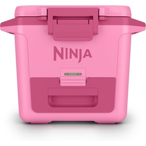 Ninja FrostVault™ 50qt Hard Cooler with Dry Storage Drawer, Spanish Moss | Ninja FrostVault keeps food cool, dry & separate under 40°F for days, with 50-qt capacity holding up to 80 cans(Strawberry Rhubarb)