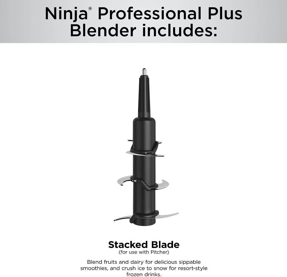 image:imageNinja BN701 Professional Plus Blender with AutoiQ and 64 oz max liquid capacity Total Crushing Pitcher in Grey RenewedGrey
