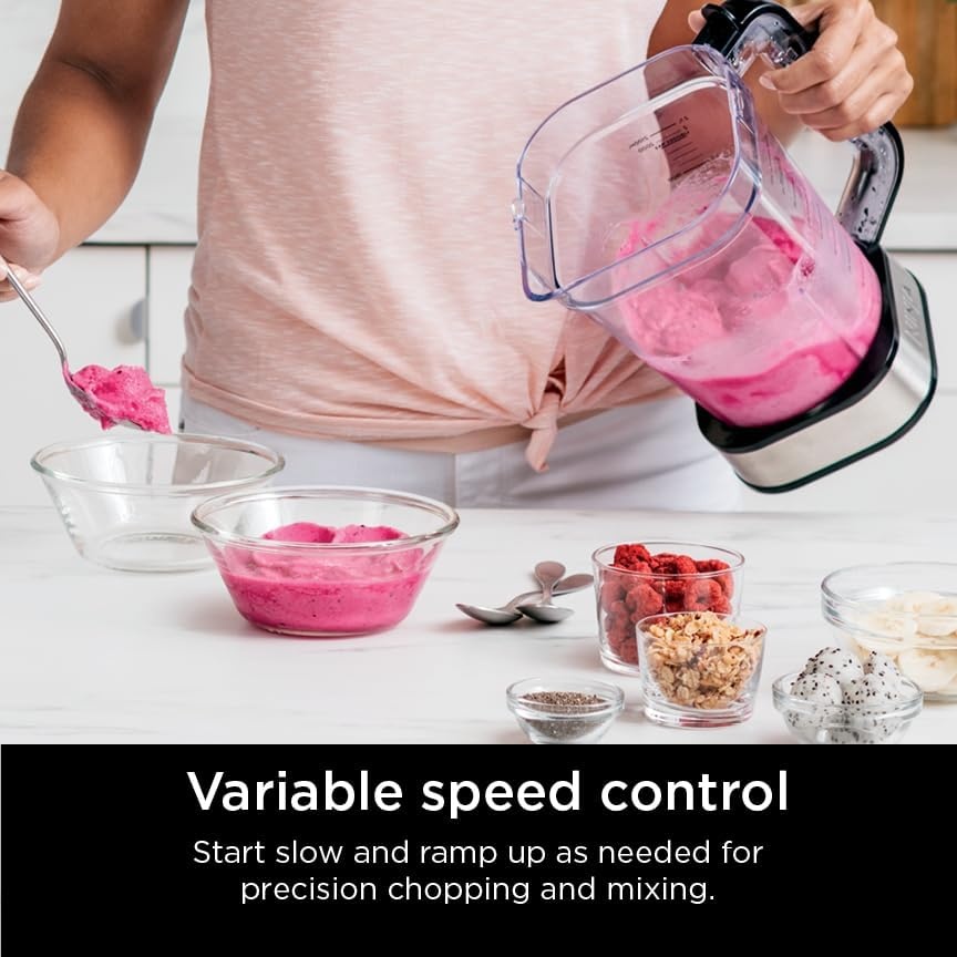image:imageNinja Foodi Power Blender amp Food Processor 6 Functions Silver SS351BlenderFood Prep Combo