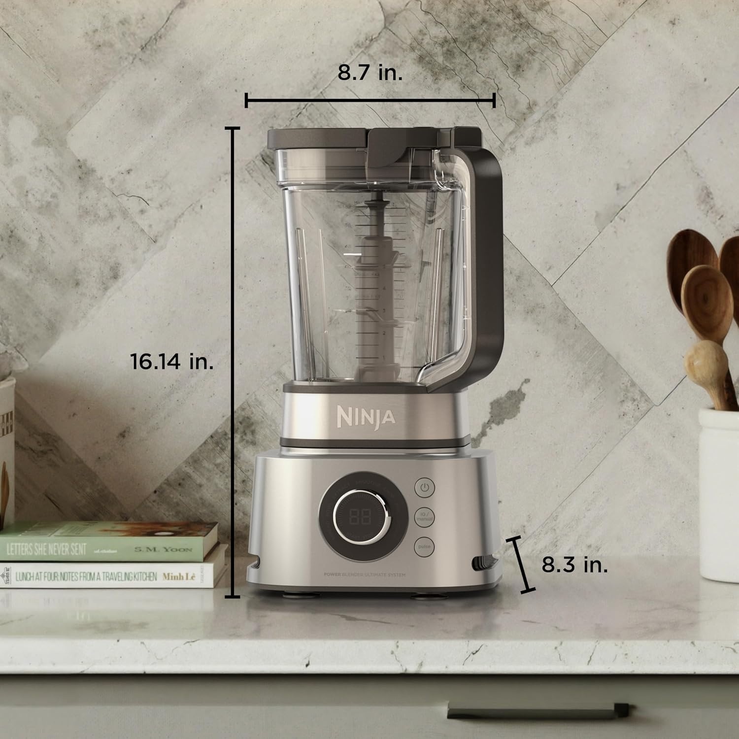 image:imageNinja Foodi Power Blender amp Food Processor 6 Functions Silver SS351Pro Plus BlenderFood Prep Combo
