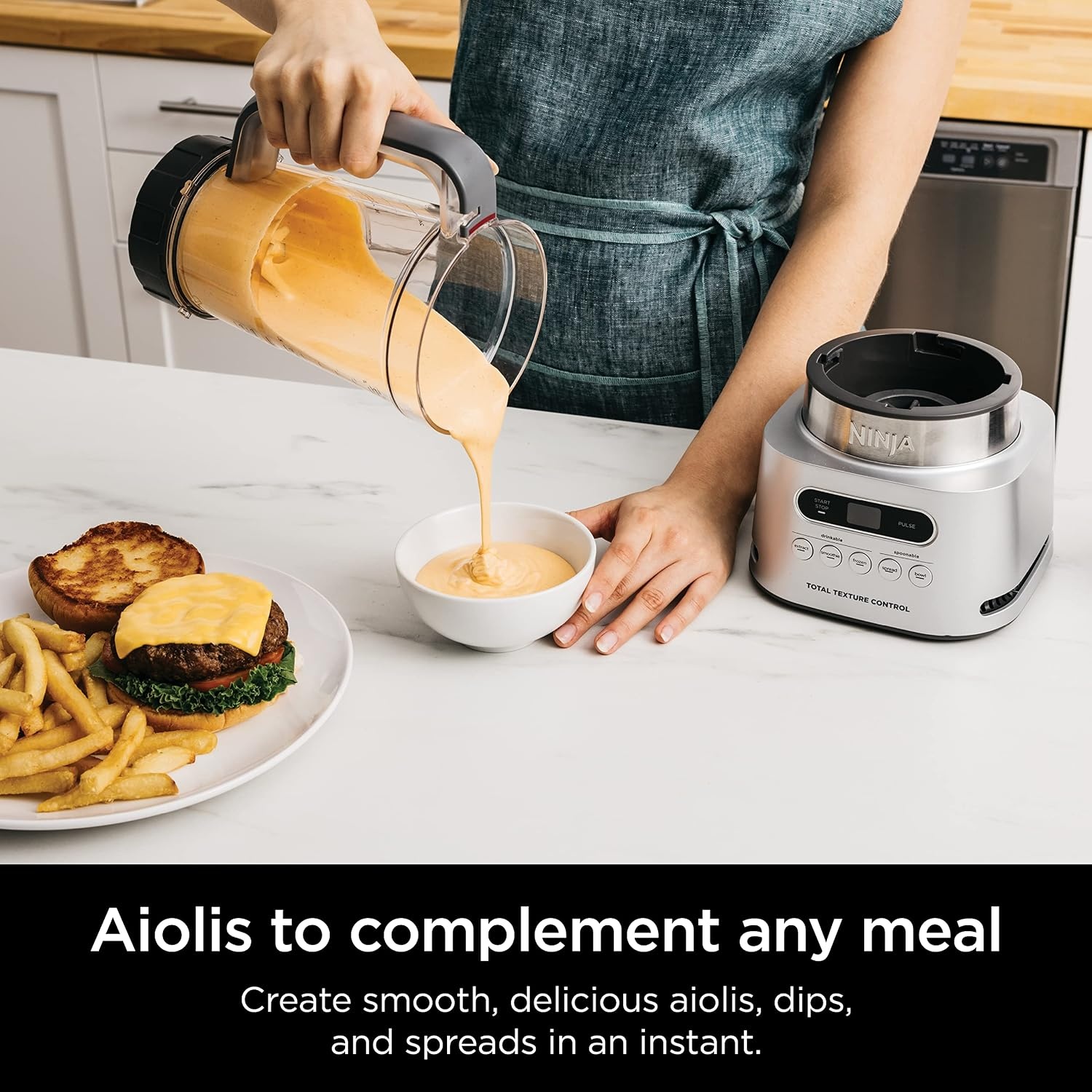image:imageNinja Foodi Power Blender amp Food Processor 6 Functions Silver SS351TWISTi Blender DUO