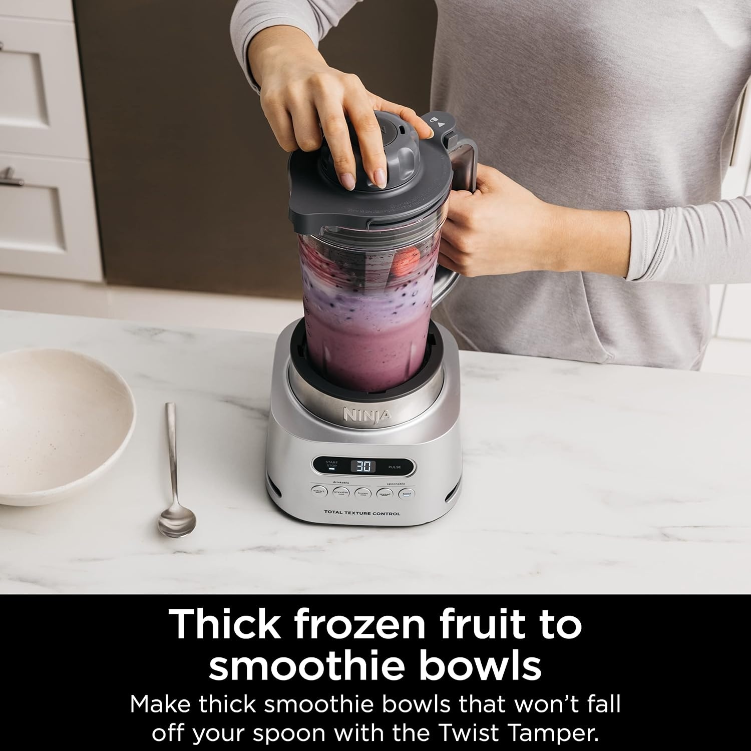 image:imageNinja Foodi Power Blender amp Food Processor 6 Functions Silver SS351TWISTi Blender DUO