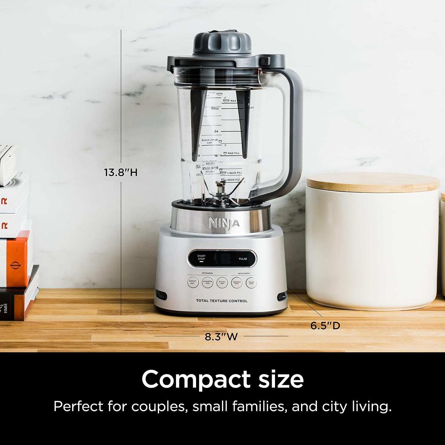 image:imageNinja Foodi Power Blender amp Food Processor 6 Functions Silver SS351TWISTi Blender DUO