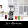 Ninja AMZ493BRN Compact Kitchen System with Auto-iQ, Blender Food Processor Combo, Blend, Chop, Mix Doughs, 1200 Watts, Dishwasher safe 18 oz. Cup, black/grey (Renewed)