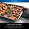 Ninja B30013 Foodi NeverStick Premium 9 inch x 13 inch Baking Sheet, Nonstick, Oven Safe up to 500⁰F, Dishwasher Safe, Grey(10″x15″ Cookie Pan)