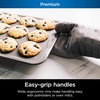 Ninja B30013 Foodi NeverStick Premium 9 inch x 13 inch Baking Sheet, Nonstick, Oven Safe up to 500⁰F, Dishwasher Safe, Grey(12 Muffin Pan)