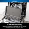 Ninja B33003 Foodi NeverStick Premium 3-Piece Baking Sheet Set, Nonstick, Oven Safe up to 500⁰F, with 9 x 13 inch Sheet, 10 x 15 inch Sheet & 11 x 17 inch Sheet, Dishwasher Safe, Grey(Twin Pack Cookie Pans)