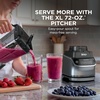 Ninja BL660 Professional Compact Smoothie & Food Processing Blender, 1100-Watts, 3 Functions -for Frozen Drinks, Smoothies, Sauces, & More, 72-oz.* Pitcher, (2) 16-oz. To-Go Cups & Spout Lids, Gray(UltraCrush Kitchen System (2026))