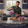 Ninja BL660 Professional Compact Smoothie & Food Processing Blender, 1100-Watts, 3 Functions -for Frozen Drinks, Smoothies, Sauces, & More, 72-oz.* Pitcher, (2) 16-oz. To-Go Cups & Spout Lids, Gray(TotalCrush Kitchen System Pro+)