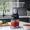 Ninja Express Chop Manual Food Processor, 16oz Bowl, Gray, NJ100GR