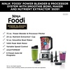 Ninja Foodi Power Blender & Food Processor, 6 Functions, SS351C, 72oz/2.1L(Blender)