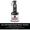 Ninja Foodi Power Chopper 3-Cup Bowl, Fits CI100 Series, Black, XSKKITCHPR(3 Cup)