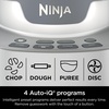 Ninja NF700 Professional XL Food Processor, 1000 Watts, 4-in-1, Chopping, Slicing/Shredding, Purees, Dough, 12-Cup Processor Bowl, Silver (Renewed)