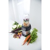 Ninja Nutri Pro Compact Personal Blender, with 18 Oz. and 24 Oz. To Go Cups, in a Black and Silver Finish