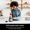 Ninja (Refurbished) (BN401) Nutri Pro with Auto-iQ, 1100-Peak-Watt, Personal Blender, Cloud Silver (Renewed)