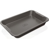 Ninja B30013 Foodi NeverStick Premium 9 inch x 13 inch Baking Sheet, Nonstick, Oven Safe up to 500⁰F, Dishwasher Safe, Grey(9″x13″ Deep Cake Pan)