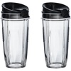 Ninja BN701 Professional Plus Blender with Auto-iQ, and 64 oz. max liquid capacity Total Crushing Pitcher, in Grey (Renewed)(Clear)