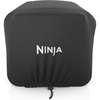 Ninja XSKOCVR Premium Cover, Compatible Woodfire Outdoor Oven (OO100 series), Adjustable Drawstrings, UV and Water-Resistant, Lightweight, Black, 19.5” x 16.5” x 15″(Storage Cover)