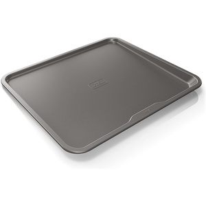 Ninja B30013 Foodi NeverStick Premium 9 inch x 13 inch Baking Sheet, Nonstick, Oven Safe up to 500⁰F, Dishwasher Safe, Grey(14″x16″ Cookie Sheet)