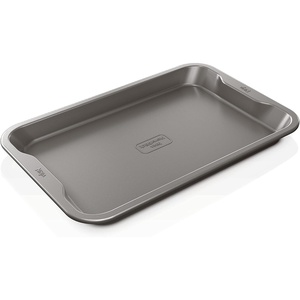Ninja B30013 Foodi NeverStick Premium 9 inch x 13 inch Baking Sheet, Nonstick, Oven Safe up to 500⁰F, Dishwasher Safe, Grey(9″x13″ Cookie Pan)