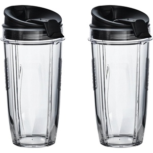 Ninja BN701 Professional Plus Blender with Auto-iQ, and 64 oz. max liquid capacity Total Crushing Pitcher, in Grey (Renewed)(Clear)