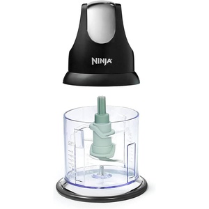 Ninja Food Chopper Express Chop with 200-Watt, 16-Ounce Bowl for Mincing, Chopping, Grinding, Blending and Meal Prep (NJ110GR)(limited-edition)