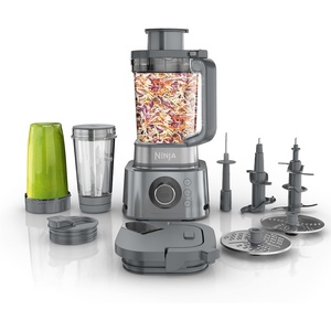 Ninja Foodi Power Blender & Food Processor, 6 Functions, Silver, SS351(Pro Plus Blender+Food Prep Combo)