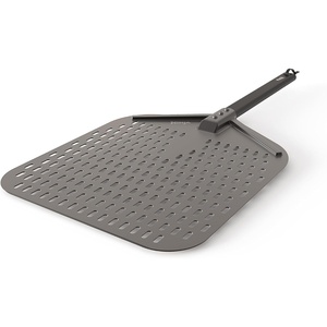 Ninja Woodfire Perforated Pizza Peel, for OO100, Aluminum, Grey/Black(16.69″ L x 13.19″ W x 5.67″ H)