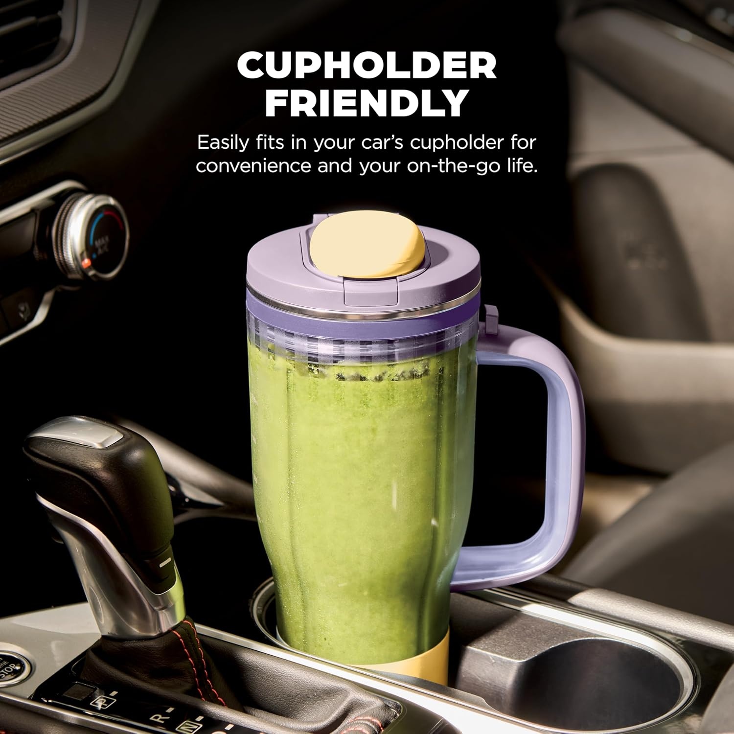 image:imageNinja BlendBOSS Personal Blender 26oz Tumbler 1200PW DB301GNBRNLavender Lemonade