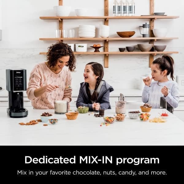 image:imageNinja CREAMi Ice Cream Sorbet Milkshake Maker 3 CREAMi Pints Black