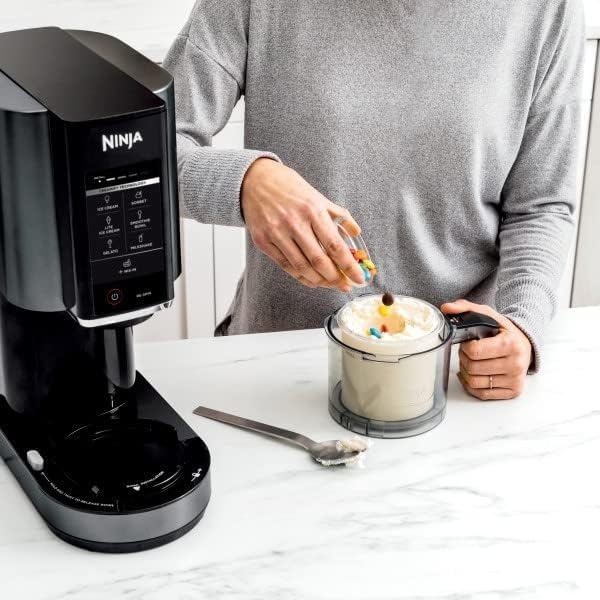 image:imageNinja CREAMi Ice Cream Sorbet Milkshake Maker 3 CREAMi Pints Black