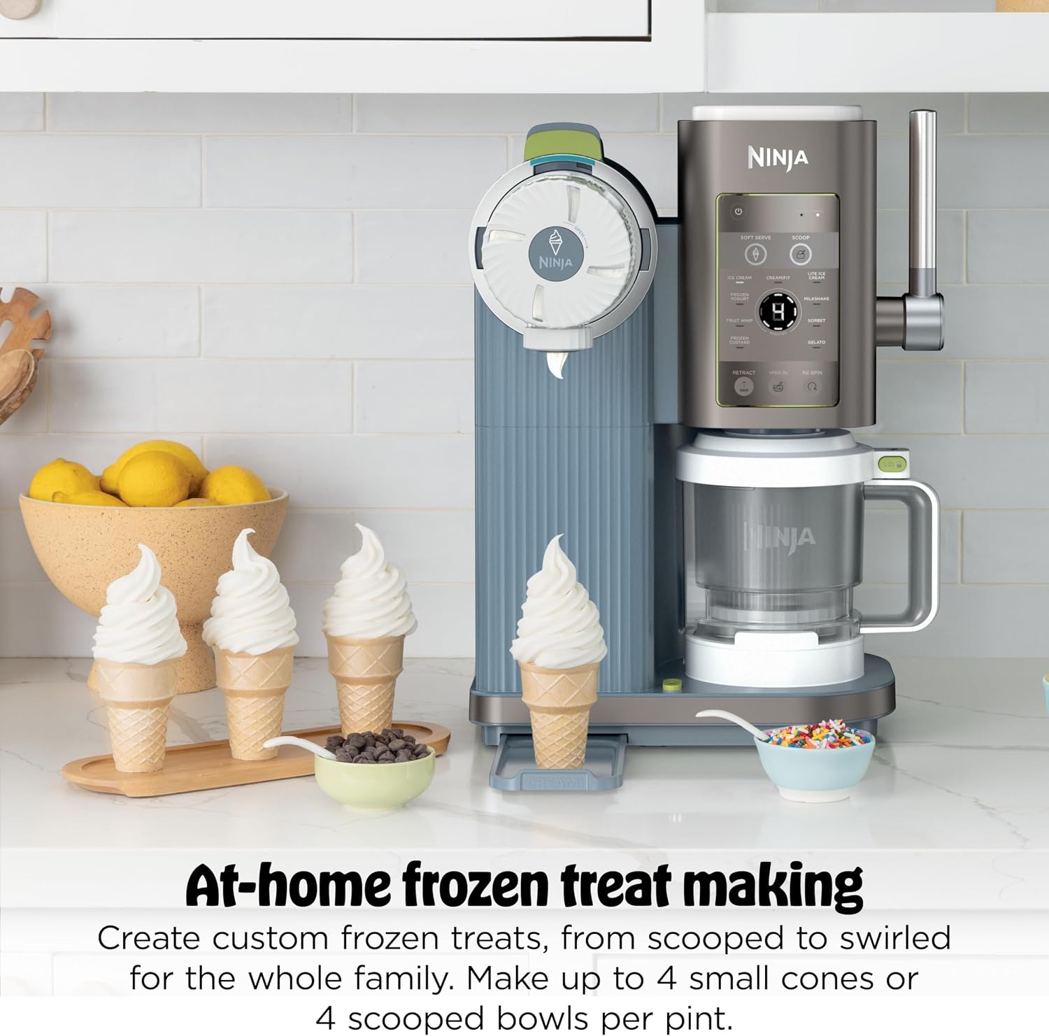 image:imageNinja Creami Scoop amp Swirl 13in1 Ice Cream and Soft Serve Maker NC701ND