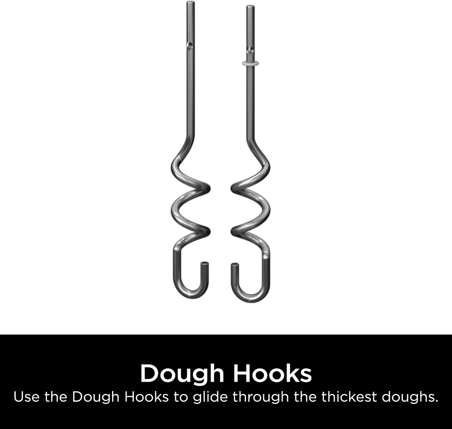 image:imageNinja Foodi Dough Hooks Fits Power Mixer System CI100 Series XSKDOUGHHK