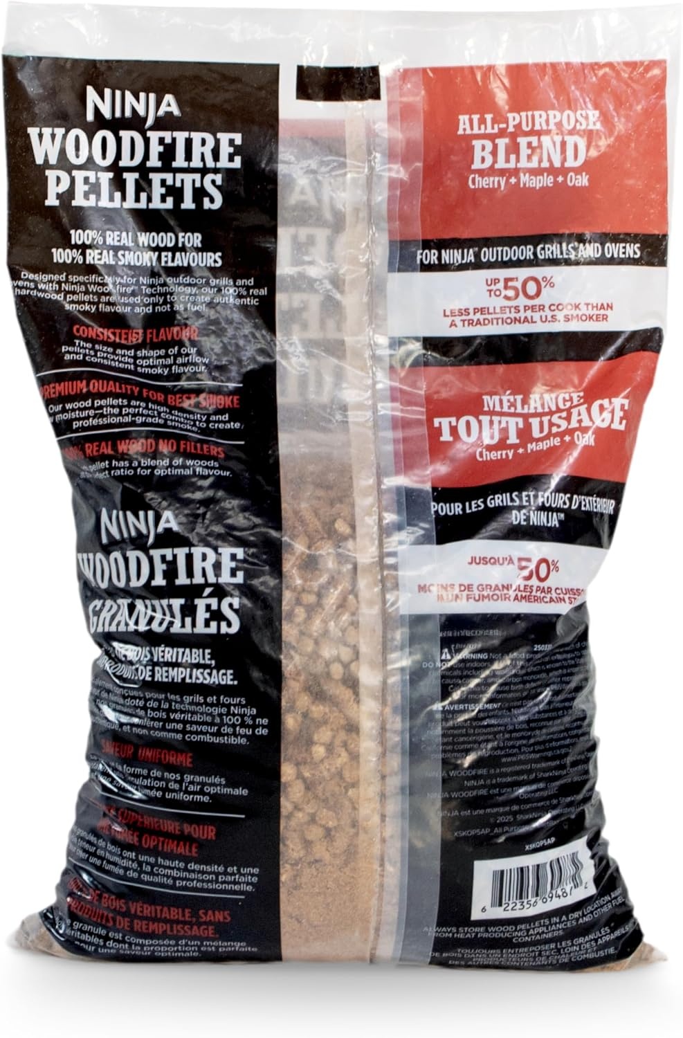image:imageNinja Woodfire All Purpose Pellets 5lb Bag Real Wood Ninja CompatibleAll Purpose Blend